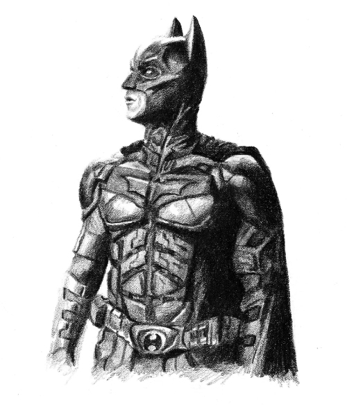 The Dark Knight Drawing